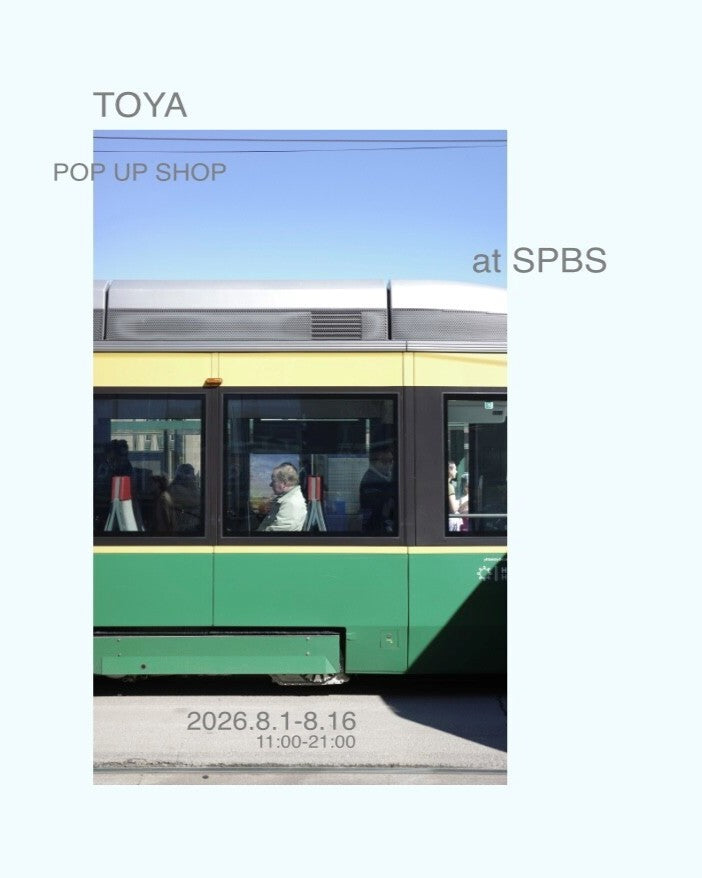 TOYA POP UP SHOP at SPBS