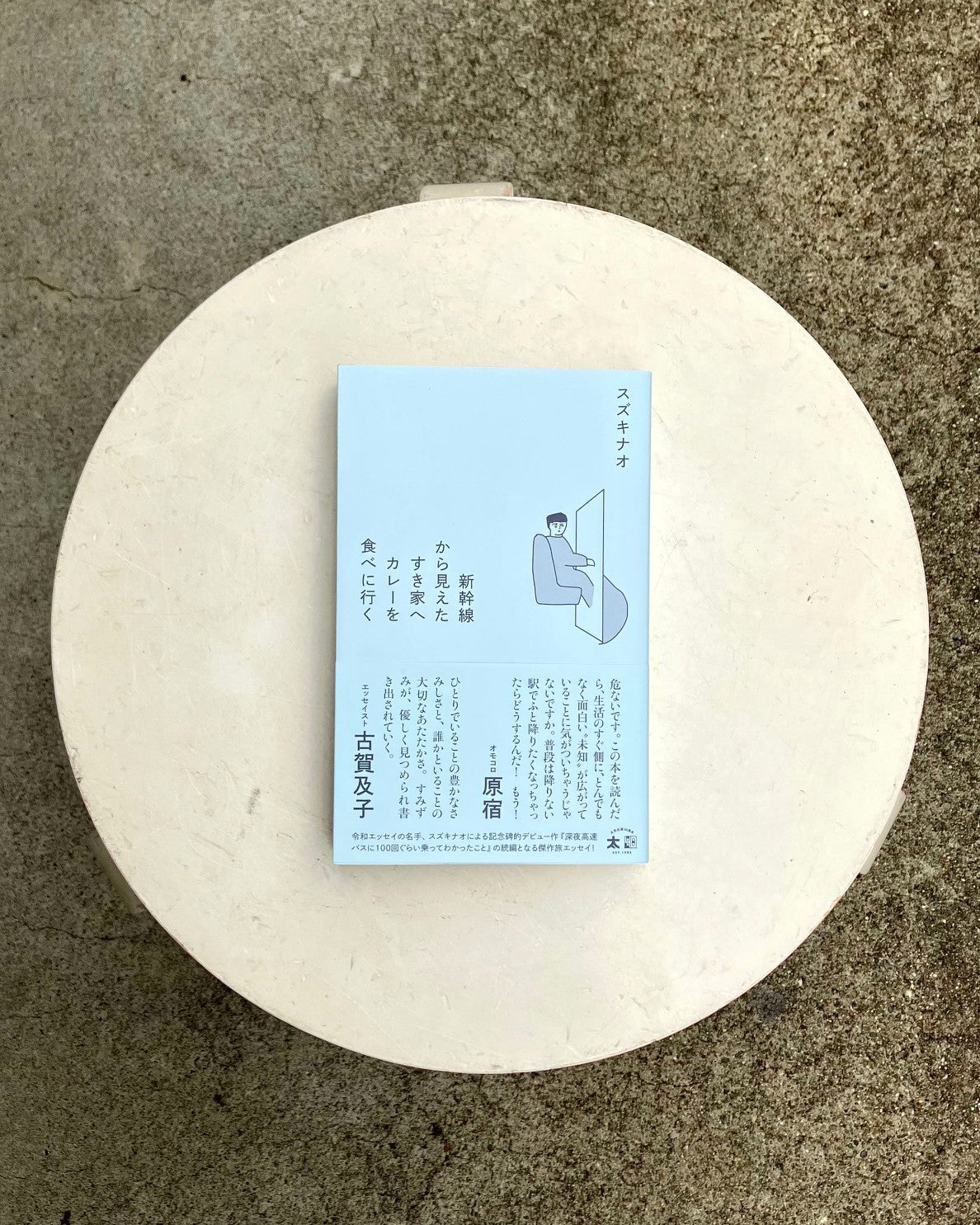 新幹線から見えたすき家へカレーを食べに行く