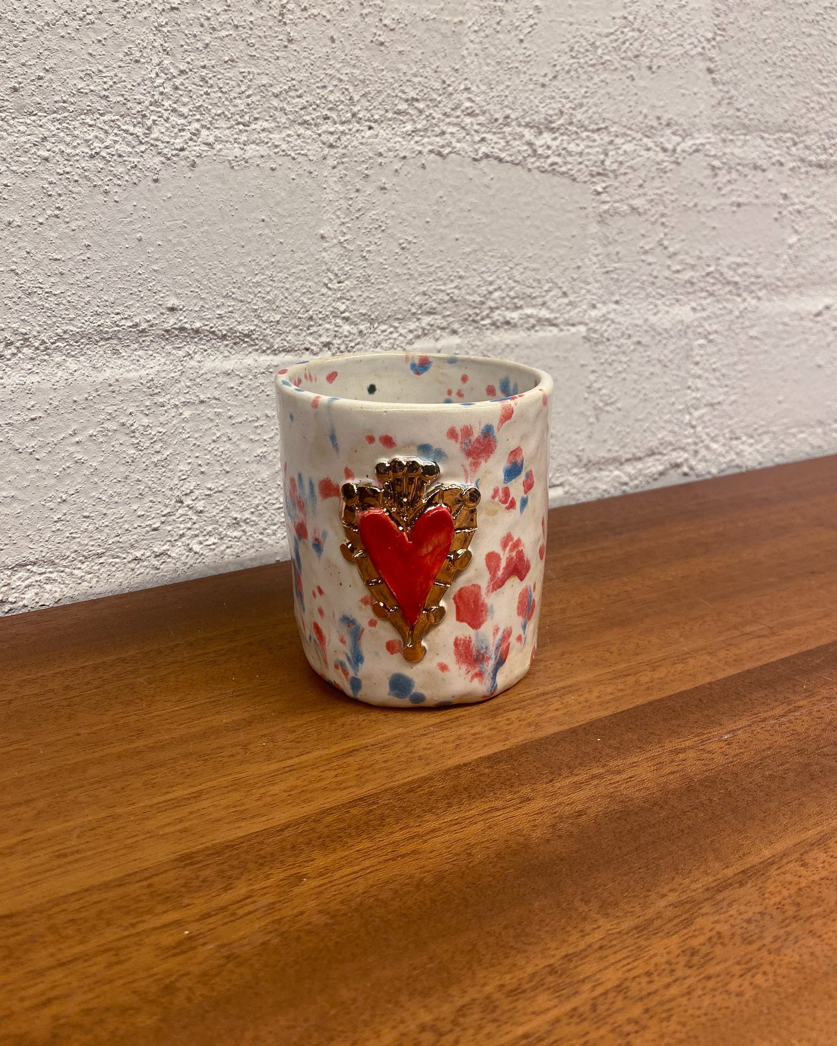 陶芸品 白灰濁釉 浅鉢 18cm | 庄司工房 | threetone [onlineshop]