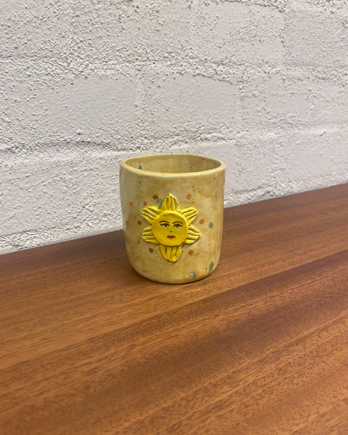 my sunshine flower pot (yellow)