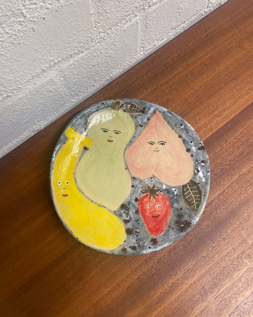 フルーツ　絵皿