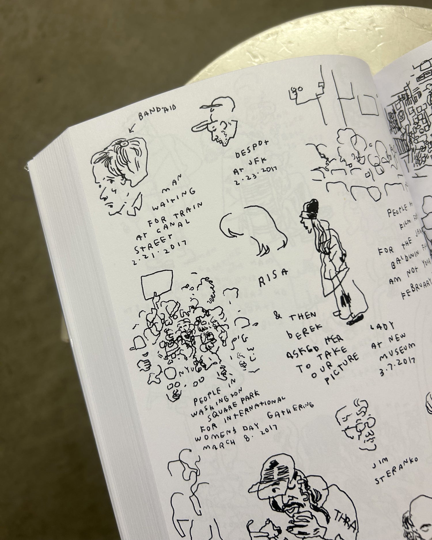 【洋書】EVERY PERSON IN NEW YORK VOL 2 by Jason Polan