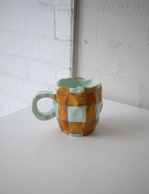 Mug（Mintgreen, Orange）