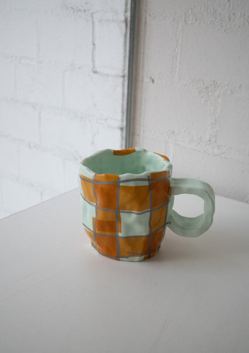 Mug（Mintgreen, Orange）